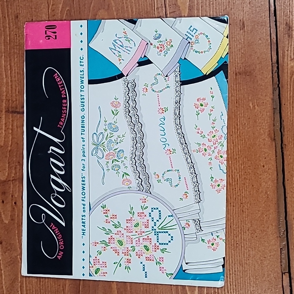 Set of 5 Original Vogart Transfer Patterns - Picture 3 of 12